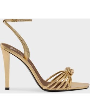 Giuseppe Zanotti Sunset Glow Sandal 105 - Metallic