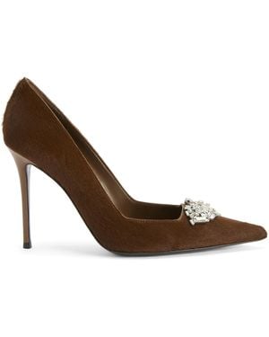Giuseppe Zanotti Raquel Crystal 105 - Brown