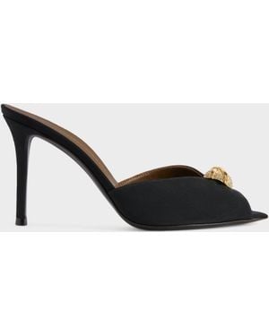 Giuseppe Zanotti Intriigo Cocktail Mule 90 - Black