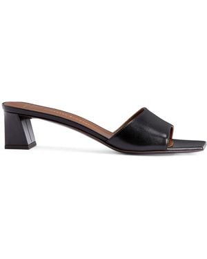 Giuseppe Zanotti Talia 45 Open-Toe Mule, Brand Size 37 Us - Black