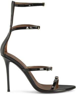 Giuseppe Zanotti Giselle Buckles 105 - Black