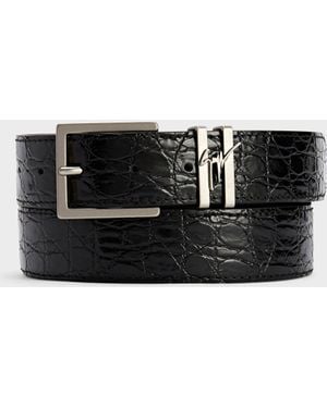 Giuseppe Zanotti Teodore Belt - White
