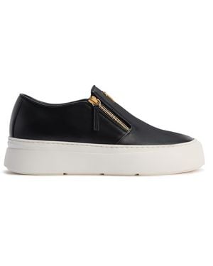 Giuseppe Zanotti Gz Mike Zip - Black