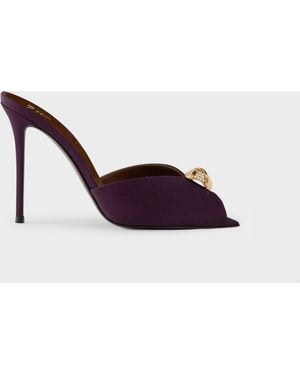 Giuseppe Zanotti Intriigo Cocktail Mule 105 - Lila