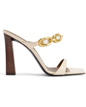Giuseppe Zanotti Insomnya Mule 105 - Metallic