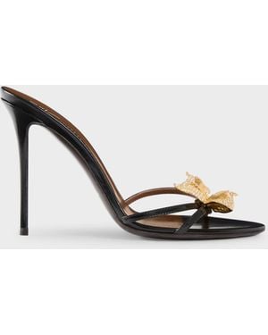 Giuseppe Zanotti Butterfly Mule 105 - Black