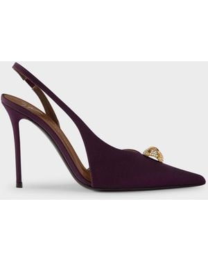 Giuseppe Zanotti Slingback Cocktail 105 - Purple