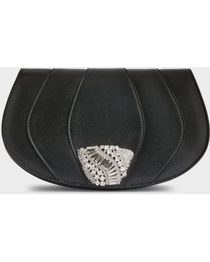 Giuseppe Zanotti Orbits Bag Clutch - Black