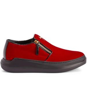 Giuseppe Zanotti CONLEY ZIP - Rosso