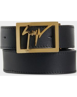 Giuseppe Zanotti Linum Belt - Black