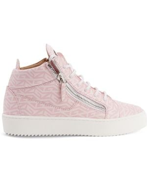 Giuseppe Zanotti Kriss Monogram - Pink