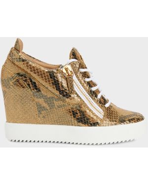 Giuseppe Zanotti Addy Wedge - Natural
