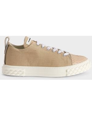Giuseppe Zanotti Blabber Low Top - Natural