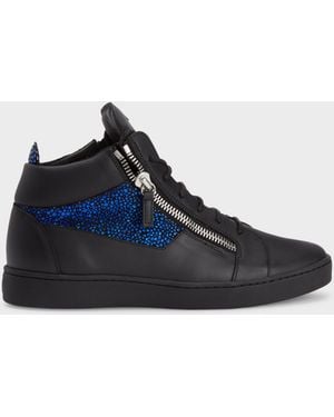 Giuseppe Zanotti Kriss Mid Top - Blue