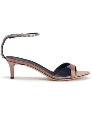 Giuseppe Zanotti Leeah Crystal - Brown