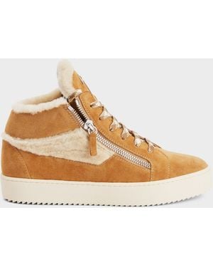 Giuseppe Zanotti Kriss Ice Mid Top - Neutre
