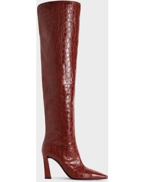 Giuseppe Zanotti Janiee Plus Boot 90 - Red