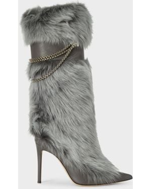 Giuseppe Zanotti Amaia Chain Boot 105 - White
