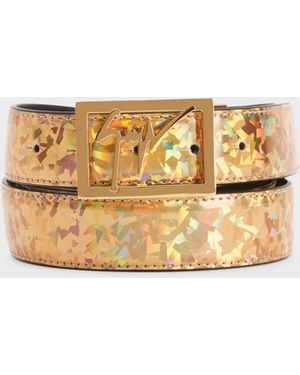 Giuseppe Zanotti Linum Belt - Natural
