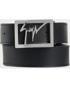 Giuseppe Zanotti Linum Belt - Black
