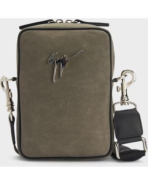 Giuseppe Zanotti Thoby Shoulder Bag - Green
