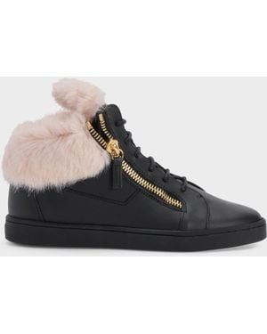 Giuseppe Zanotti Kriss Winter Mid Top - White