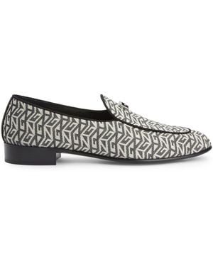 Giuseppe Zanotti Gz Rudolph Monogram - Black