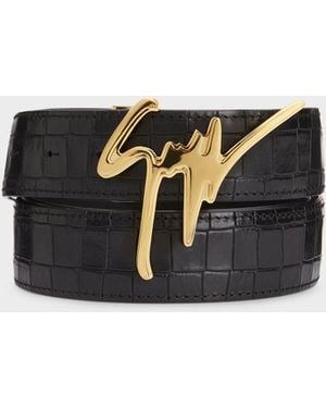 Giuseppe Zanotti Giuseppe Belt - White