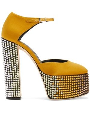 Giuseppe Zanotti Bebe Strass - Metallic