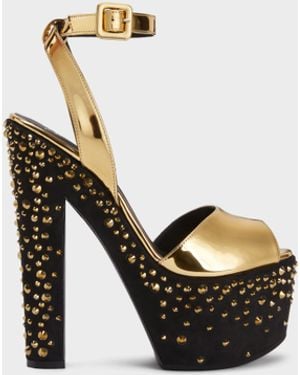 Giuseppe Zanotti Tarifa Jewel Sandal - Weiß