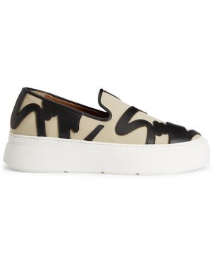 Giuseppe Zanotti Gz Mike Sign - Black