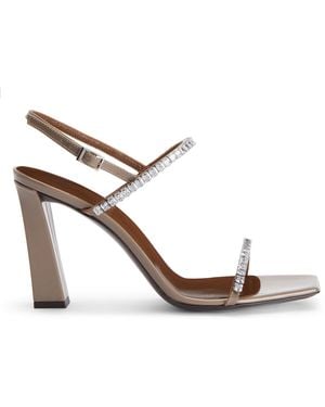 Giuseppe Zanotti Valentiine Crystal 90 - Brown