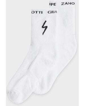 Giuseppe Zanotti Gz-Socks - White