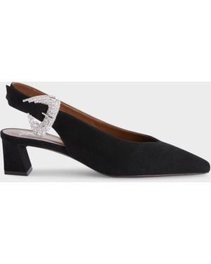 Giuseppe Zanotti Brendha Allure Slingback 45 - Black
