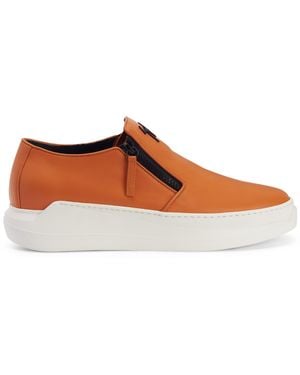 Giuseppe Zanotti Conley Zip - Brown