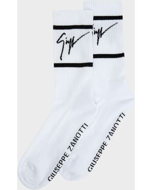 Giuseppe Zanotti Gz-Socks - White