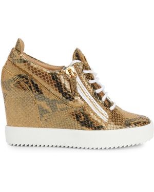 Giuseppe Zanotti Addy Wedge - Brown