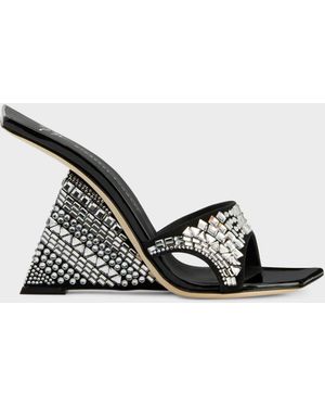 Giuseppe Zanotti Akira Shine Wedge - White