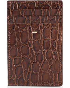 Giuseppe Zanotti Albert 2.0 Card Holder - Marrone