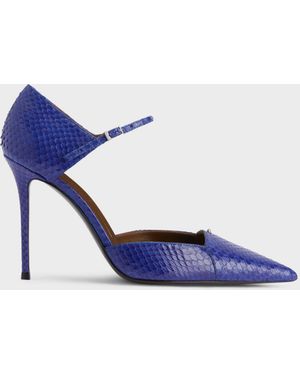 Giuseppe Zanotti Raquel D'Orsay Pump 105 - Blue