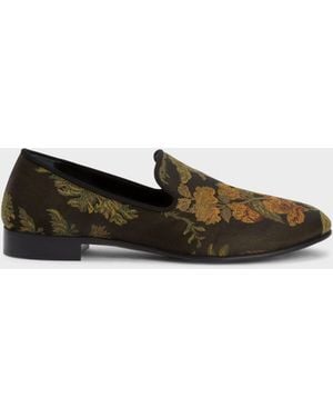 Giuseppe Zanotti Floral Loafer - White
