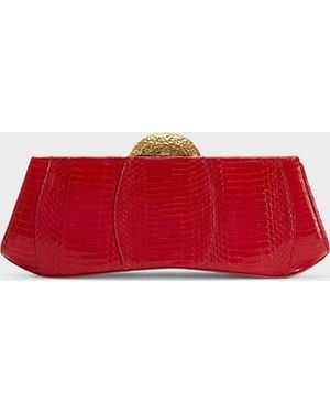 Giuseppe Zanotti Eve Bag Clutch - Red