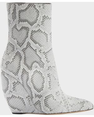 Giuseppe Zanotti Ginnyfer Bootie Wedge - White