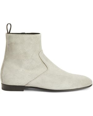 Giuseppe Zanotti Ron Ankle Boots - Grey