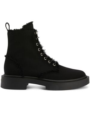 Giuseppe Zanotti Adric Biker Boots - Black