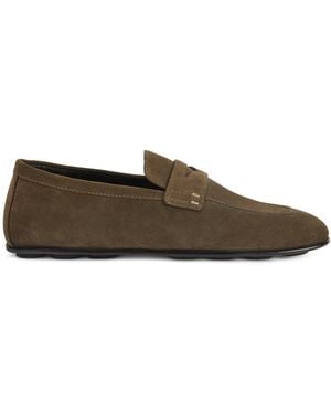 Giuseppe Zanotti Cristophe Suede Loafers - Brown