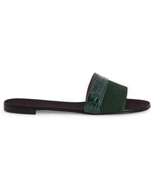 Giuseppe Zanotti Roose 10 Slide - Green