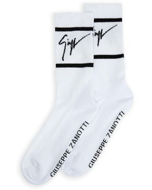 Giuseppe Zanotti Gz-Socks - White