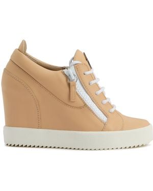 Giuseppe Zanotti Addy Wedge - Natural
