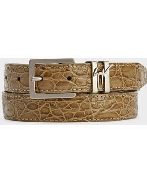 Giuseppe Zanotti Teodore Belt - Natural